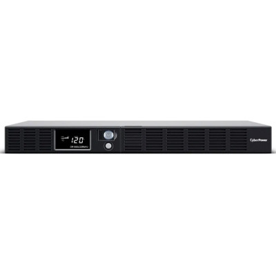 CyberPower OR1000LCDRM1U Rack mount UPS, UL Rated, multifunction LCD panel, 6x NEMA 5-15R
